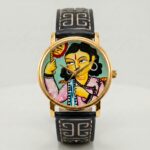 BABUMOSAI | Hand Painted Bengali Babu Watch by Nobopatrika