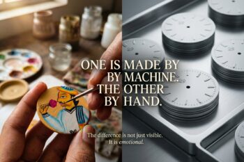Why Hand-Painted Watches Are Different From Printed Watches